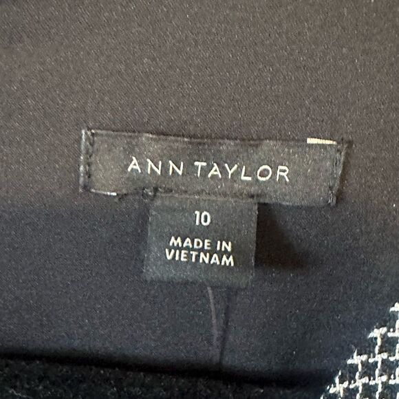 Ann Taylor Black and White Women's Dress NWT - Picture 6 of 12